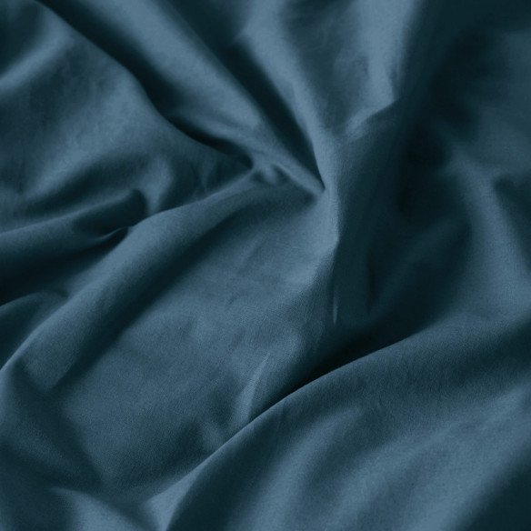 Drap plat | Bleu nuit